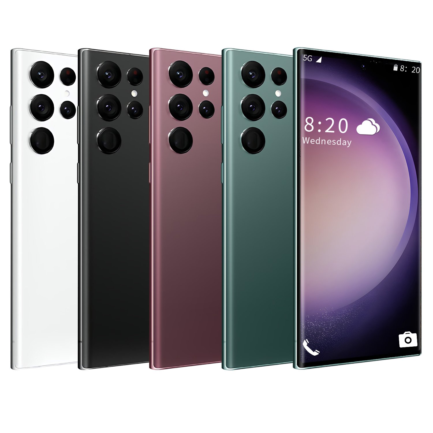 S23 Ultra 5G smartphone 3GB+64GB 10 core Large memory Built in pen 3G 4G full network Android 13 Mobilephone